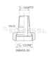 Preview: Bitzer Adapter f.Druckentlastungs-Ventil 1-1/4"x1/2''-14NPTF AG