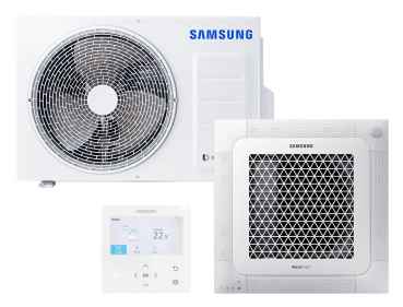SAMSUNG BAC 4-Wege Kassette Wind-Free Set Kühlen 2.6 kW | Heizen 3.4 kW AC026RNNDK KB