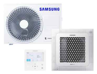 SAMSUNG BAC 4-Wege Kassette Wind-Free Set Kühlen 5.0 kW | Heizen 5.5 kW AC052RNNDK KB