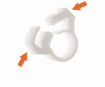 Schlauchschellen mit Schnellverschluss 11-12 mm (Pack 10 Stk)