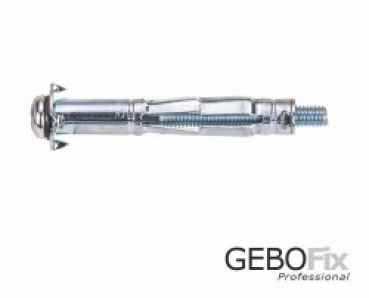 Hohlraum Metalldübel L5-70/1, 10x65, f. PS 18-32mm, M5x70, 100 Stk.