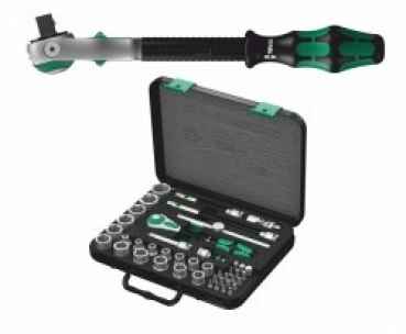 Wera Zyklop Speed-Knarrensatz, 3/8""-Antrieb, metrisch, 43 tlg