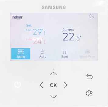 SAMSUNG BAC Deckenkassette Set Kühlen 12.0 kW | Heizen 13.0 kW AC120RN4PK KB 400 V eckig