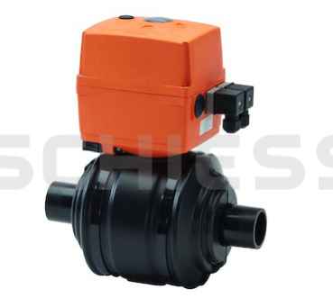 COOL-FIT 4.0 Kugelhahn elektr. Typ 179 ABS PN10 D32