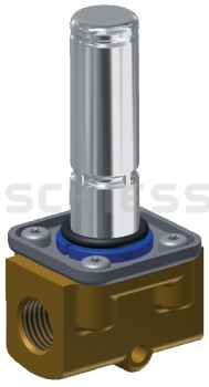 Danfoss Magnetventil o.Spule EV210 B1,5B R 1/4" i 032U1205