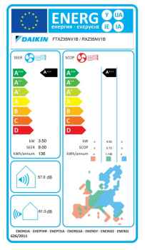 DAIKIN Ururu Sarara FTXZ35N + RXZ35N Wandgerät-Set 3.5 kW (DAIKIN Deutschland)