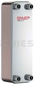 SWEP Doppelwand-Plattenwärmetauscher B16DWX058/1P-SC-M 4x22U Stehbolzen