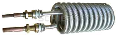 Wieland Rippenrohrverflüssiger WRKS13 R3/4" verz.Q=5,5kW m.Ring+Hülse