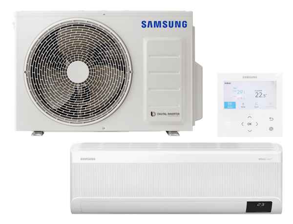 SAMSUNG BAC Wind-Free Wandgerät Set Kühlen 2.6 kW | Heizen 3.3 kW AC026TNXDK KB SAMSUNG BAC Wind-Free Wandgerät Set Kühlen 2.6 kW | Heizen 3.3 kW AC026TNXDK KB