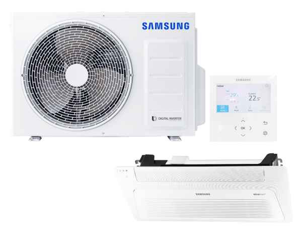 SAMSUNG BAC 1-Wege-Kassette Set Kühlen 2.6 kW | Heizen 3.3 kW AC026RN1DK KB