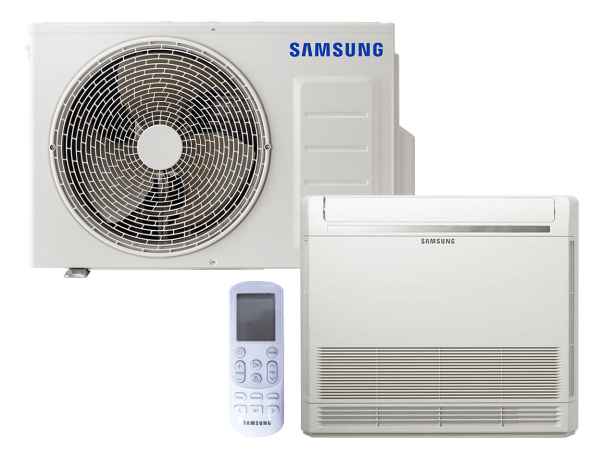 SAMSUNG BAC Standtruhe Set Kühlen 3.5 kW | Heizen 4.0 kW AC035RNJDK IR R32 SAMSUNG BAC Standtruhe Set Kühlen 3.5 kW | Heizen 4.0 kW AC035RNJDK IR R32
