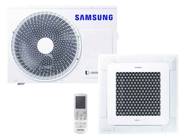 SAMSUNG BAC Deckenkassette Wind-Free Set Kühlen 5.0 kW | Heizen 6.0 kW AC052RN4DK IR SAMSUNG BAC Deckenkassette Wind-Free Set Kühlen 5.0 kW | Heizen 6.0 kW AC052RN4DK IR