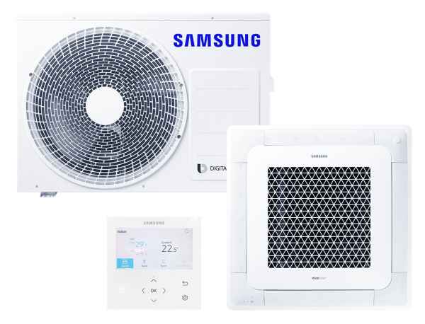 SAMSUNG BAC Deckenkassette Wind-Free Set Kühlen 5.0 kW | Heizen 6.0 kW AC052RN4DK KB SAMSUNG BAC Deckenkassette Wind-Free Set Kühlen 5.0 kW | Heizen 6.0 kW AC052RN4DK KB