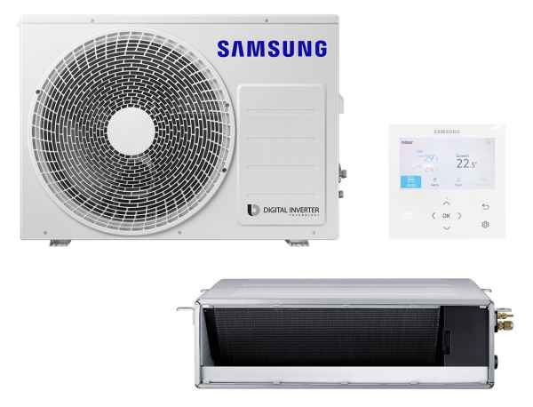 SAMSUNG BAC Kanaleinbaugerät Set Kühlen 5.0 kW | Heizen 6.0 kW AC052RNMDK KB SAMSUNG BAC Kanaleinbaugerät Set Kühlen 5.0 kW | Heizen 6.0 kW AC052RNMDK KB