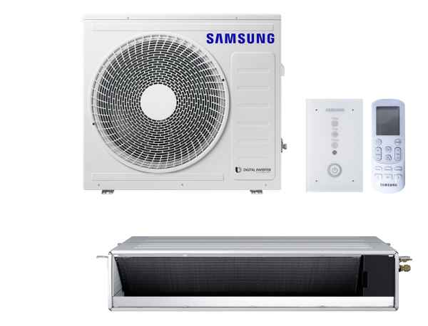 SAMSUNG BAC superfl. Kanaleinbaugerät Set Kühlen 7.1 kW | Heizen 8.0 kW AC071RNLDK IR SAMSUNG BAC superfl. Kanaleinbaugerät Set Kühlen 7.1 kW | Heizen 8.0 kW AC071RNLDK IR