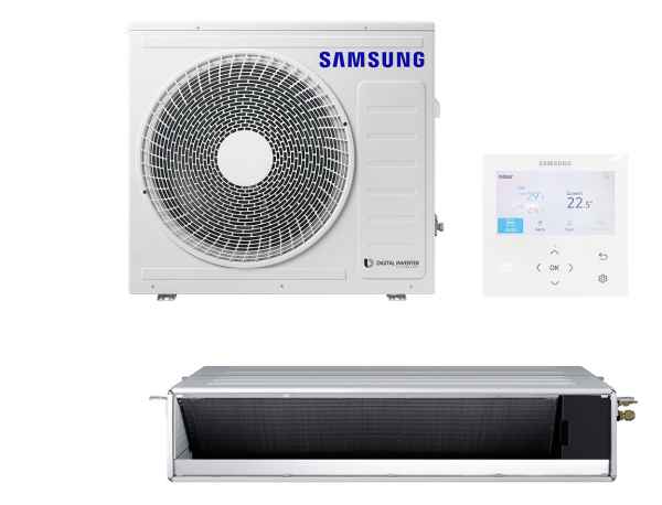 SAMSUNG BAC superfl. Kanaleinbaugerät Set Kühlen 7.1 kW | Heizen 8.0 kW AC071RNLDK KB SAMSUNG BAC superfl. Kanaleinbaugerät Set Kühlen 7.1 kW | Heizen 8.0 kW AC071RNLDK KB