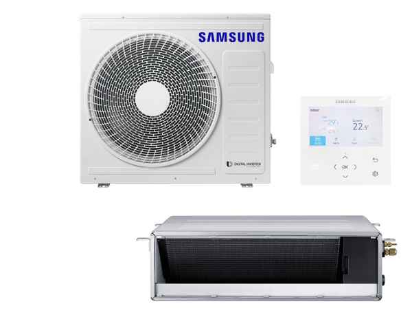 SAMSUNG BAC Kanaleinbaugerät Set Kühlen 7.1 kW | Heizen 8.0 kW AC071RNMDK KB SAMSUNG BAC Kanaleinbaugerät Set Kühlen 7.1 kW | Heizen 8.0 kW AC071RNMDK KB