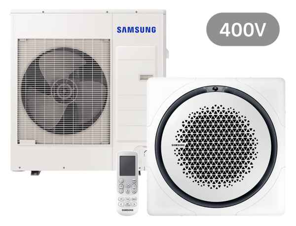 SAMSUNG BAC Deckenkassette Set Kühlen 12.0 kW | Heizen 13.0 kW AC120RN4PK IR 400 V eckig SAMSUNG BAC Deckenkassette Set Kühlen 12.0 kW | Heizen 13.0 kW AC120RN4PK IR 400 V eckig