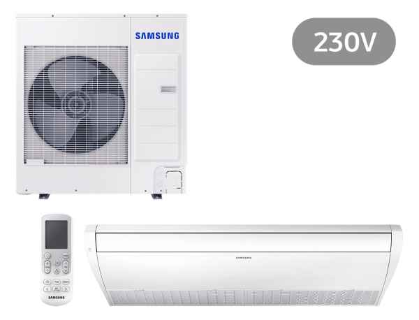 SAMSUNG BAC Deckenunterbau Set Kühlen 10.0 kW | Heizen 11.2 kW AC100RNCDK IR SAMSUNG BAC Deckenunterbau Set Kühlen 10.0 kW | Heizen 11.2 kW AC100RNCDK IR