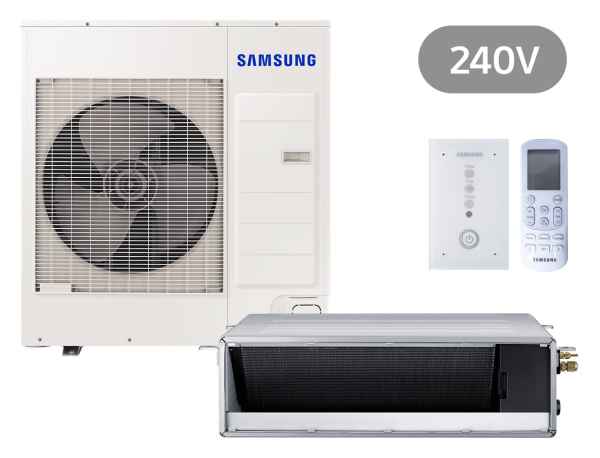 SAMSUNG BAC Kanaleinbaugerät Set Kühlen 13.4 kW | Heizen 15.5 kW AC140RNMDK IR 240V SAMSUNG BAC Kanaleinbaugerät Set Kühlen 13.4 kW | Heizen 15.5 kW AC140RNMDK IR 240V