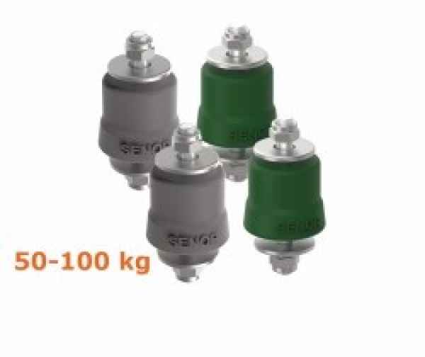 SENOR Vibrationsdämpferset für Minisplit 50-100 kg, 2xSE-BF25,2xSE-BF35 SENOR Vibrationsdämpferset für Minisplit 50-100 kg, 2xSE-BF25,2xSE-BF35