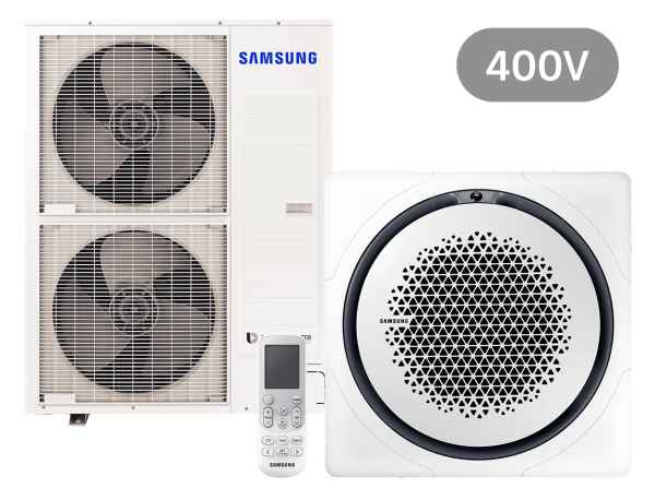 SAMSUNG BAC Deckenkassette Set Kühlen 13.4 kW | Heizen 15.5 kW AC140RN4PK IR 400 V eckig SAMSUNG BAC Deckenkassette Set Kühlen 13.4 kW | Heizen 15.5 kW AC140RN4PK IR 400 V eckig