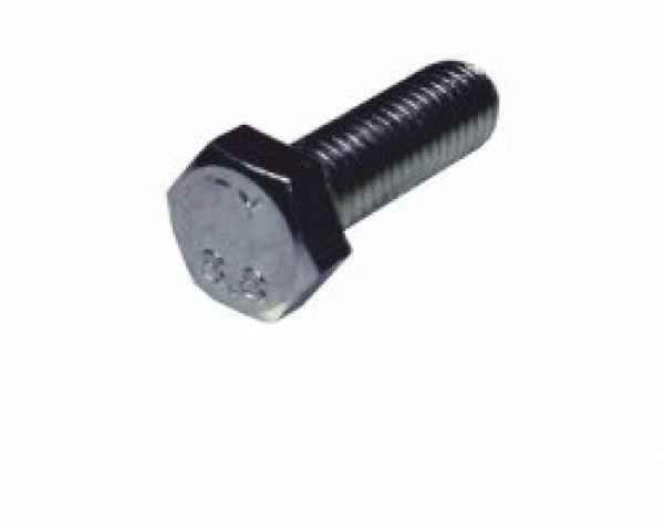 Sechskantschraube DIN933, FKL 8.8 - M8x16 / Pack 50 Stck.