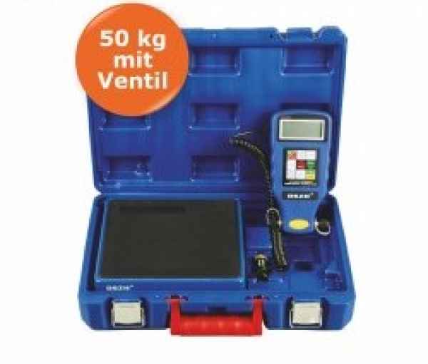 Elektronische Füllwaage RCS-9030 mit Magnetventil, 0-50 kg Elektronische Füllwaage RCS-9030 mit Magnetventil, 0-50 kg