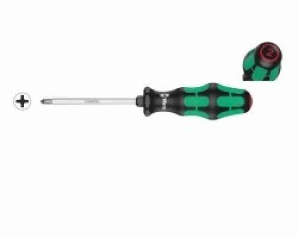 Wera 350 SK PH Kreuzschlitz-Schraubendreher PH 1x80 Wera 350 SK PH Kreuzschlitz-Schraubendreher PH 1x80