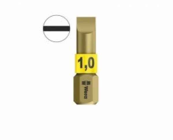 Wera 800/1 BDC Bit 1,2x6,5x25 Wera 800/1 BDC Bit 1,2x6,5x25