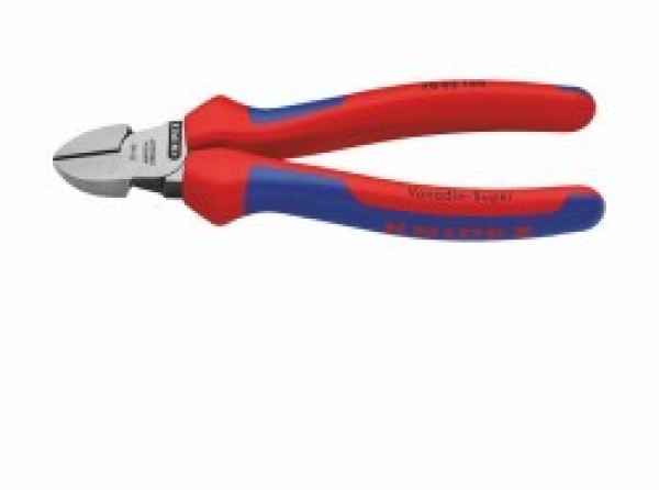 KNIPEX Seitenschneider 160 mm, schwarz atramentiert KNIPEX Seitenschneider 160 mm, schwarz atramentiert