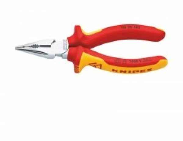 KNIPEX VDE Spitzkombizange 145 mm, verchromt KNIPEX VDE Spitzkombizange 145 mm, verchromt