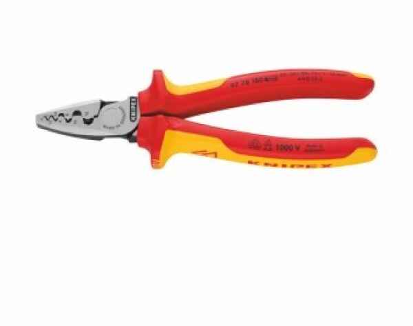 KNIPEX VDE Crimpzange für Aderendhülsen KNIPEX VDE Crimpzange für Aderendhülsen