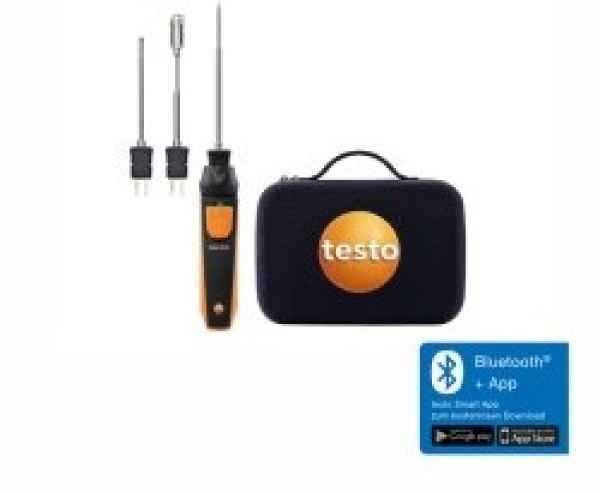 testo 915i Temperaturset, Thermometer mit 3x Fühlern und Smartphone Bedienung testo 915i Temperaturset, Thermometer mit 3x Fühlern und Smartphone Bedienung