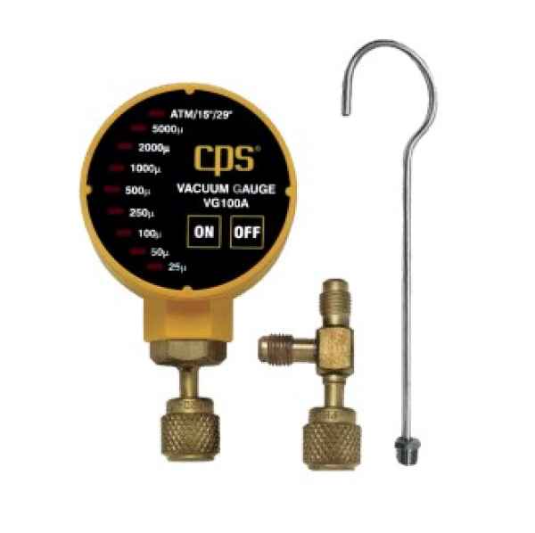 CPS Vakuummeter m.LED VG 100A 7/16"UNF i CPS Vakuummeter m.LED VG 100A 7/16"UNF i