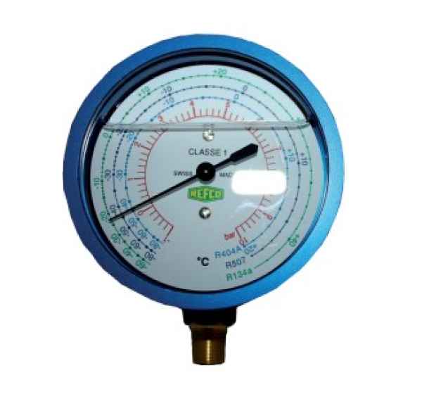 Refco Saugmanometer 60mm 7/16"UNF R3-220-MR407C -1/+10bar Refco Saugmanometer 60mm 7/16"UNF R3-220-MR407C -1/+10bar