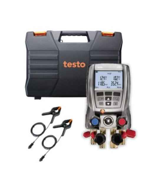 Testo digitale 4 Wege Monteurhilfe 570-2 Set im Koffer mit EasyKool und USB Testo digitale 4 Wege Monteurhilfe 570-2 Set im Koffer mit EasyKool und USB