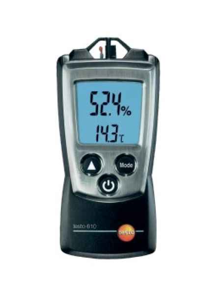 Testo Feuchte-/Temperaturmessgerät testo 610 Taschenformat 0560 0610 Testo Feuchte-/Temperaturmessgerät testo 610 Taschenformat 0560 0610