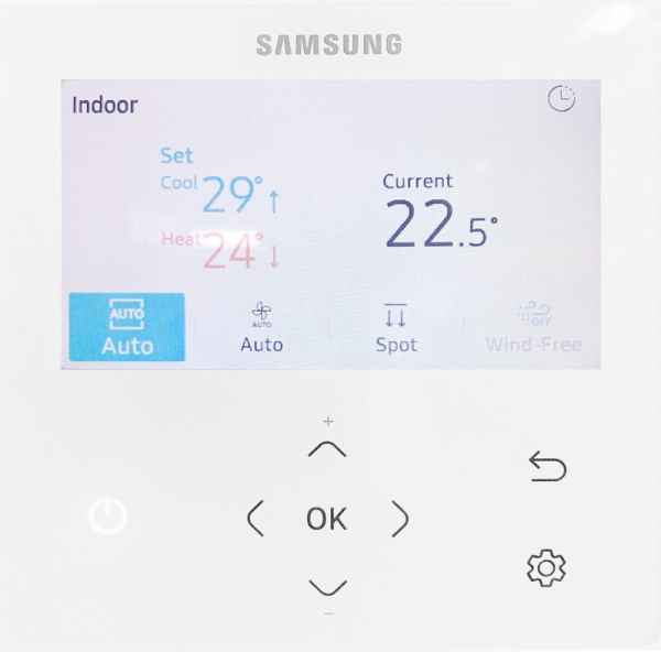SAMSUNG BAC Deckenkassette Set Kühlen 13.4 kW | Heizen 15.5 kW AC140RN4PK KB 400 V eckig SAMSUNG BAC Deckenkassette Set Kühlen 13.4 kW | Heizen 15.5 kW AC140RN4PK KB 400 V eckig