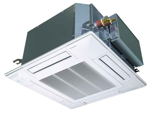 HITACHI Multisplit 4-Wege-Kassettengerät Euroraster RAI-60RPE 6,0 kW HITACHI Multisplit 4-Wege-Kassettengerät Euroraster RAI-60RPE 6,0 kW