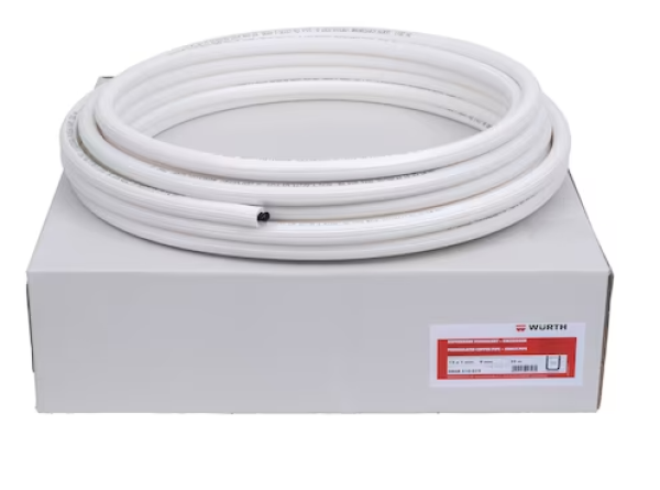Würth Kupferrohr vorisoliert Einzelleitung 3/8" (25 Meter) Würth Kupferrohr vorisoliert Einzelleitung 3/8" (25 Meter)