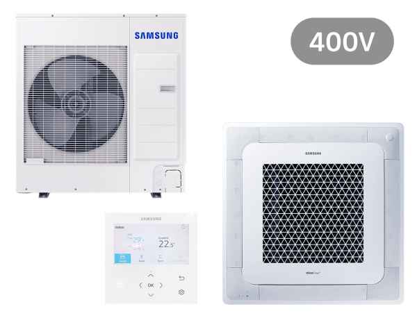 SAMSUNG BAC Set Deckenkassette Wind-Free Kühlen 10.0 kW | Heizen 11.2 kW AC100RN4DK KB SAMSUNG BAC Set Deckenkassette Wind-Free Kühlen 10.0 kW | Heizen 11.2 kW AC100RN4DK KB