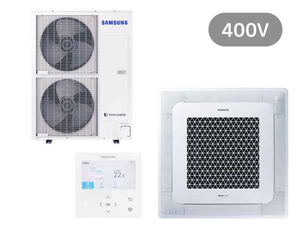 SAMSUNG BAC Deckenkassette Wind-Free Set Kühlen 13.4 kW | Heizen 15.5 kW AC140RN4DK KB SAMSUNG BAC Deckenkassette Wind-Free Set Kühlen 13.4 kW | Heizen 15.5 kW AC140RN4DK KB