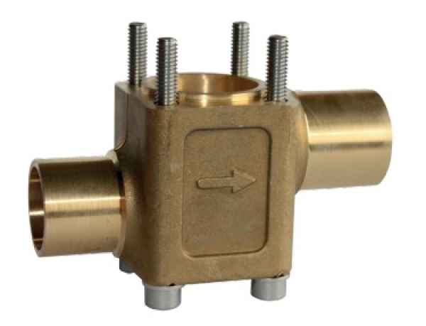 Danfoss Ventilunterteil Durchgang TE12 / TE20 Löt 22x28mm 067B4016 Danfoss Ventilunterteil Durchgang TE12 / TE20 Löt 22x28mm 067B4016