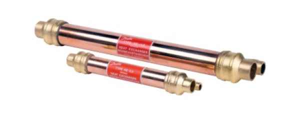 Danfoss Wärmeaustauscher HE8,0 16/42mm Löt 015D0009 Danfoss Wärmeaustauscher HE8,0 16/42mm Löt 015D0009
