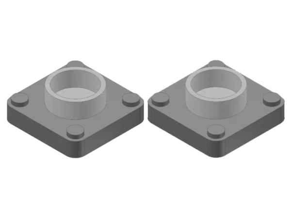 Danfoss Flanschsatz Edelstahl f. PM40 DN50 2" 192H3018