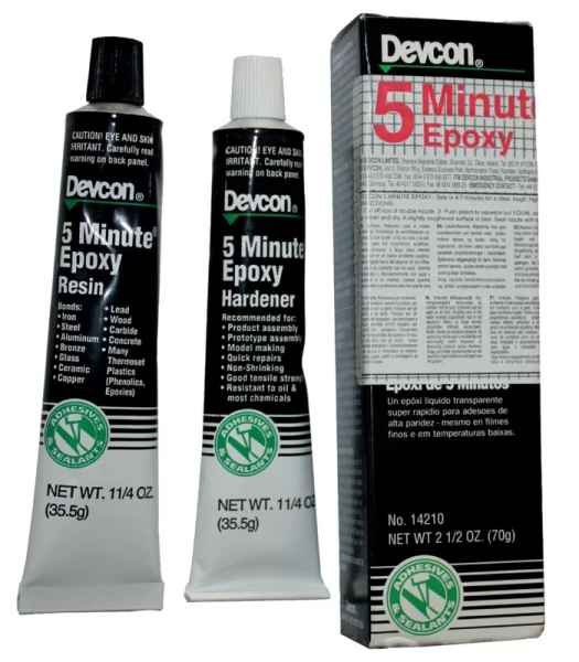Devcon 5 Minuten Epoxy 2 Tuben a 35g Devcon 5 Minuten Epoxy 2 Tuben a 35g