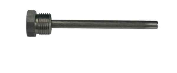 Dixell Tauchhülse 8x100mm Verschraubung Ermeto 1/2"