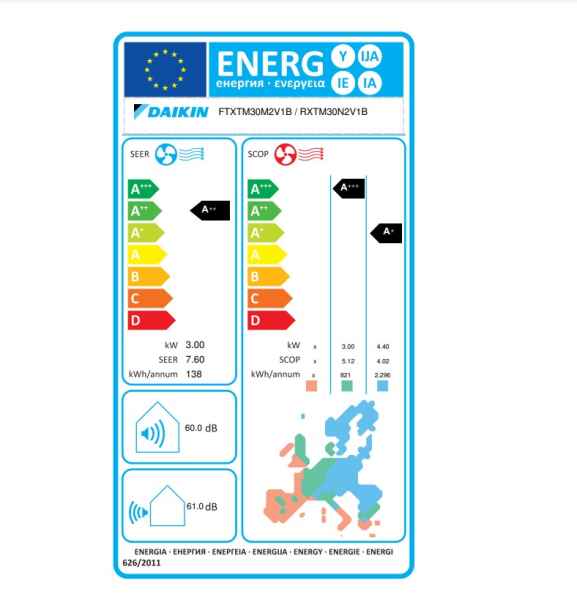 Daikin FTXTM30S+RXTM30A Wandgerät Perfera Cold Region 3.0 kW Daikin FTXTM30S+RXTM30A Wandgerät Perfera Cold Region 3.0 kW