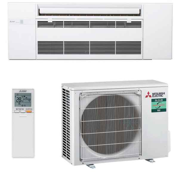 Mitsubishi Electric MLZ-KP25VF + SUZ-M25VA 1-Wege-Deckenkassetten-Set 2.5 kW Mitsubishi Electric MLZ-KP25VF + SUZ-M25VA 1-Wege-Deckenkassetten-Set 2.5 kW